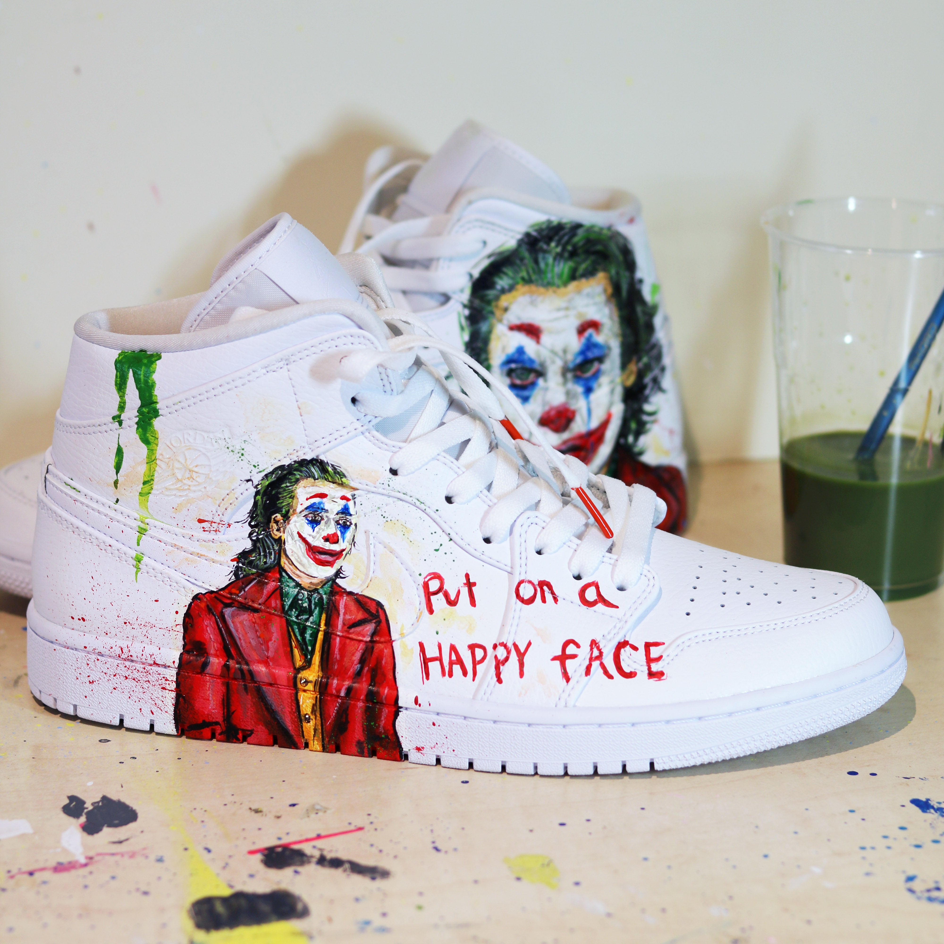 Custom on sale joker jordans